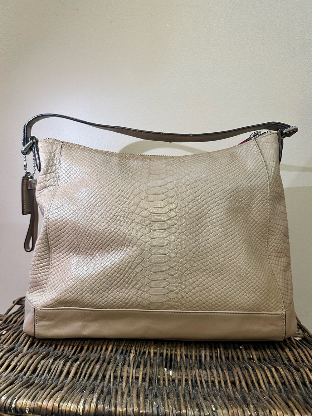 Coach Charlie Vintage python bag - Picture 3 of 8